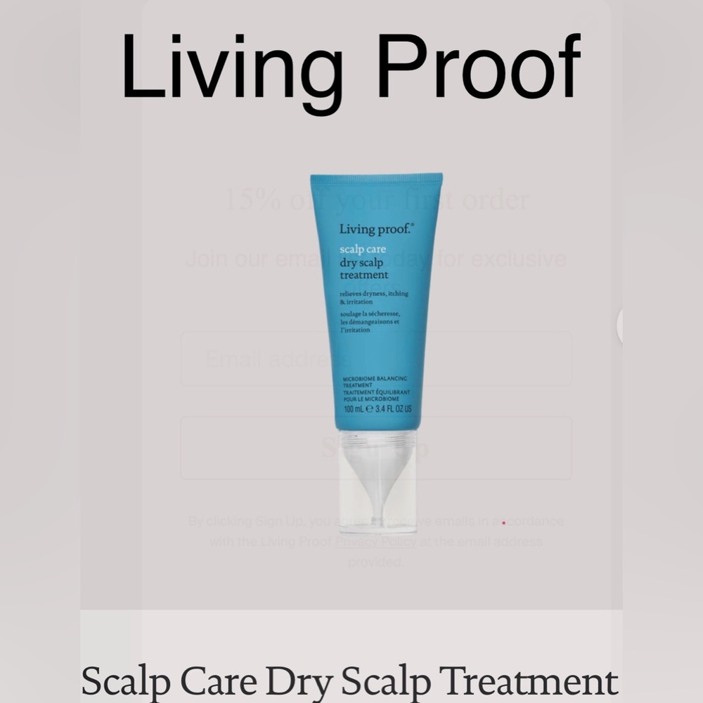 Living Proof
Scalp Care Dry Scalp Treatment
2.5 Fl OZ / 73 ml
